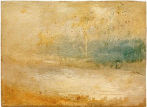 Olas rompiendo en una playa de Joseph Mallord William Turner